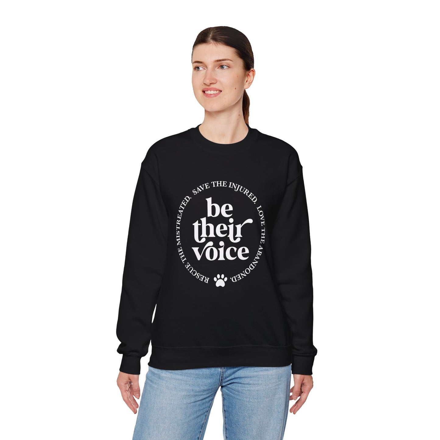 Be Their Voice Sweatshirt