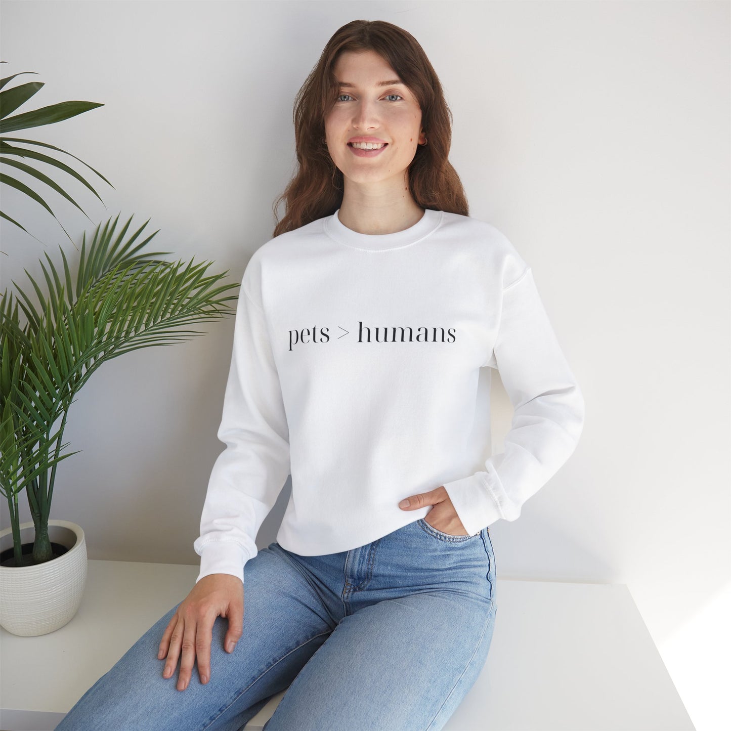 Pets > Humans Sweatshirt