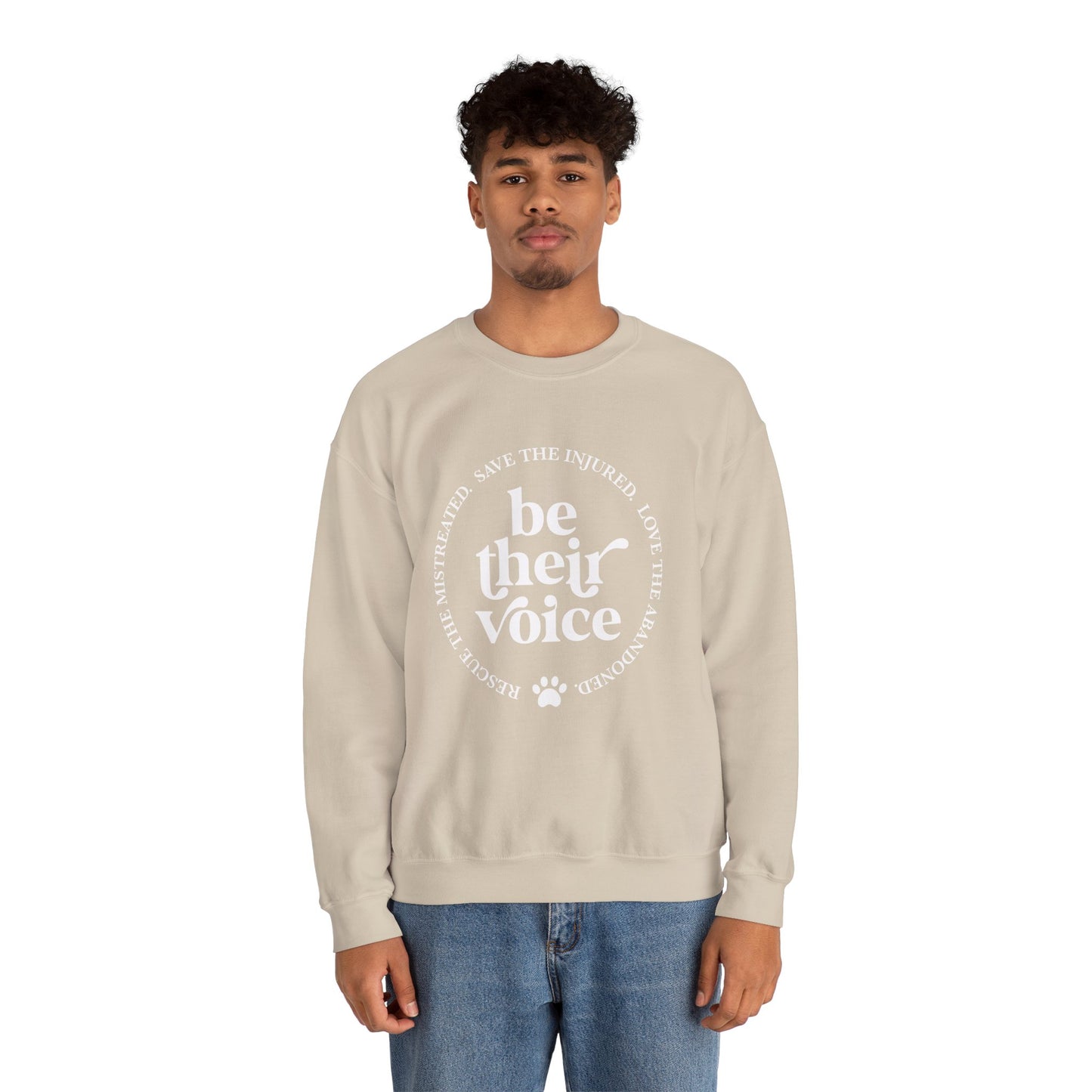 Be Their Voice Sweatshirt