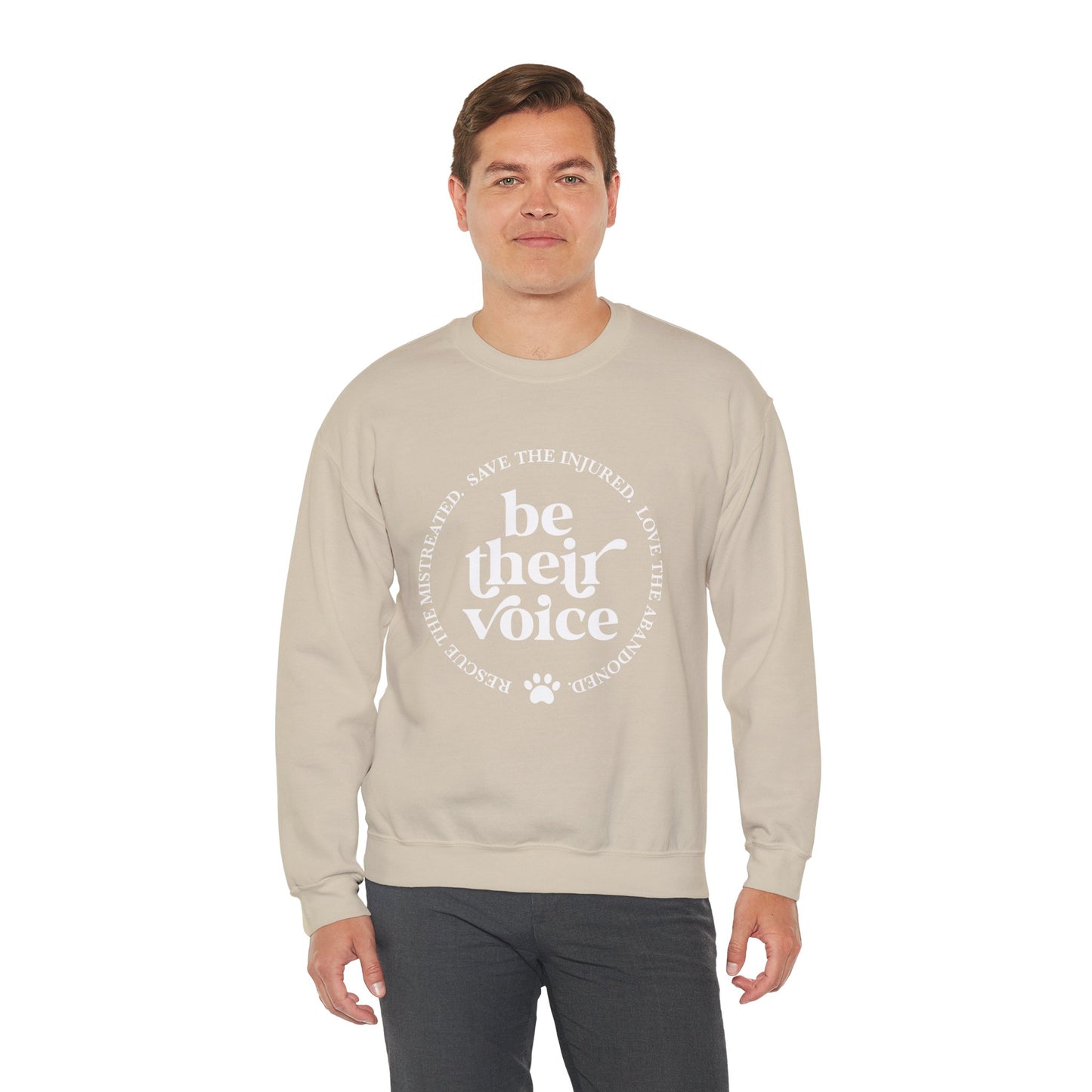 Be Their Voice Sweatshirt