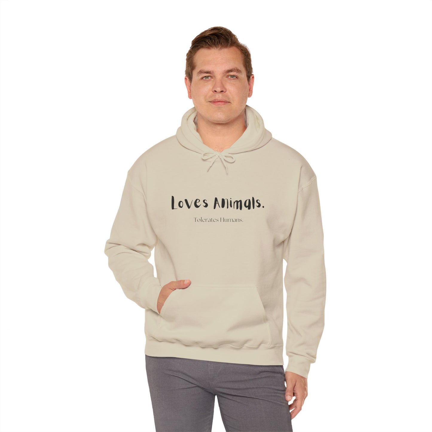 Tolerates Humans Hoodie