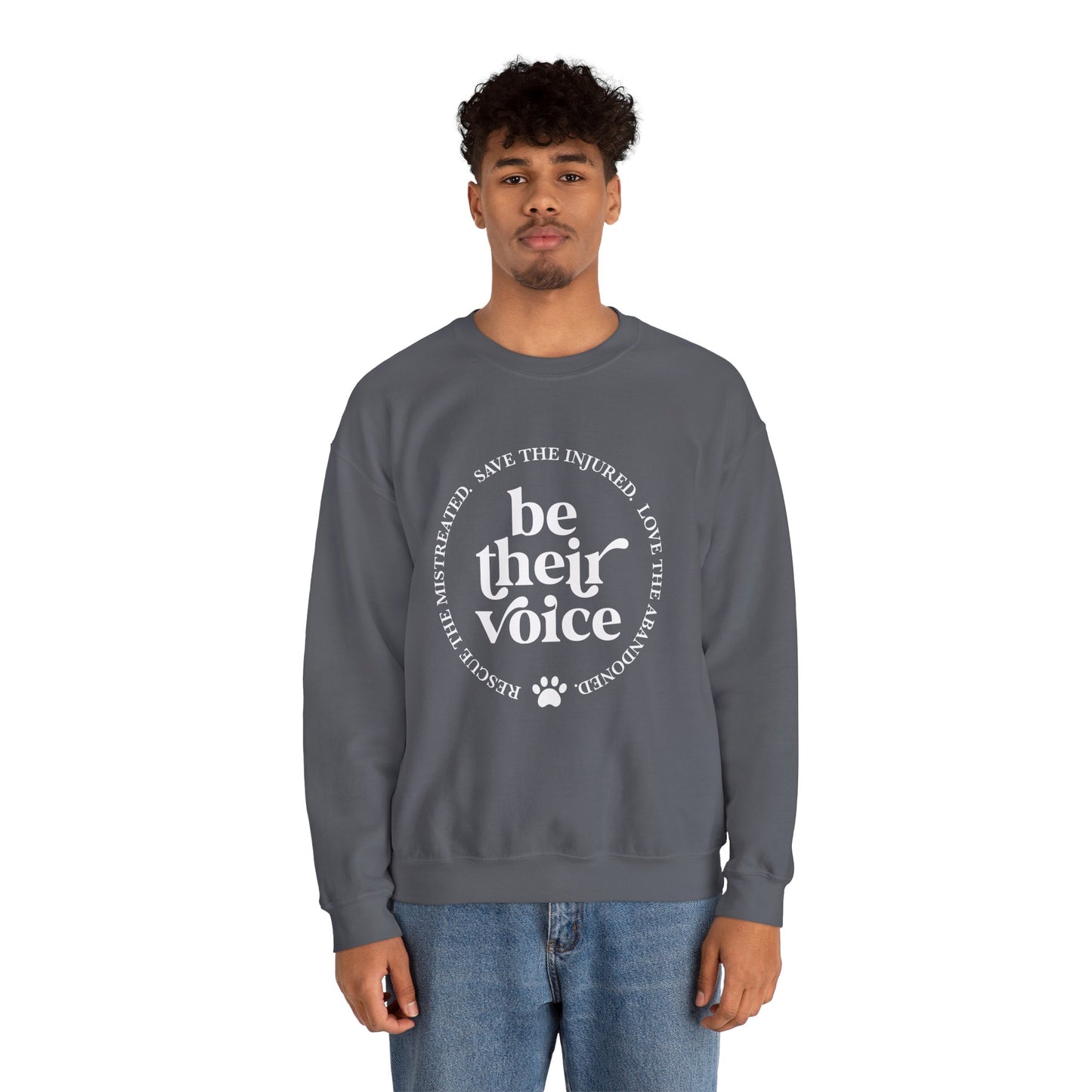 Be Their Voice Sweatshirt