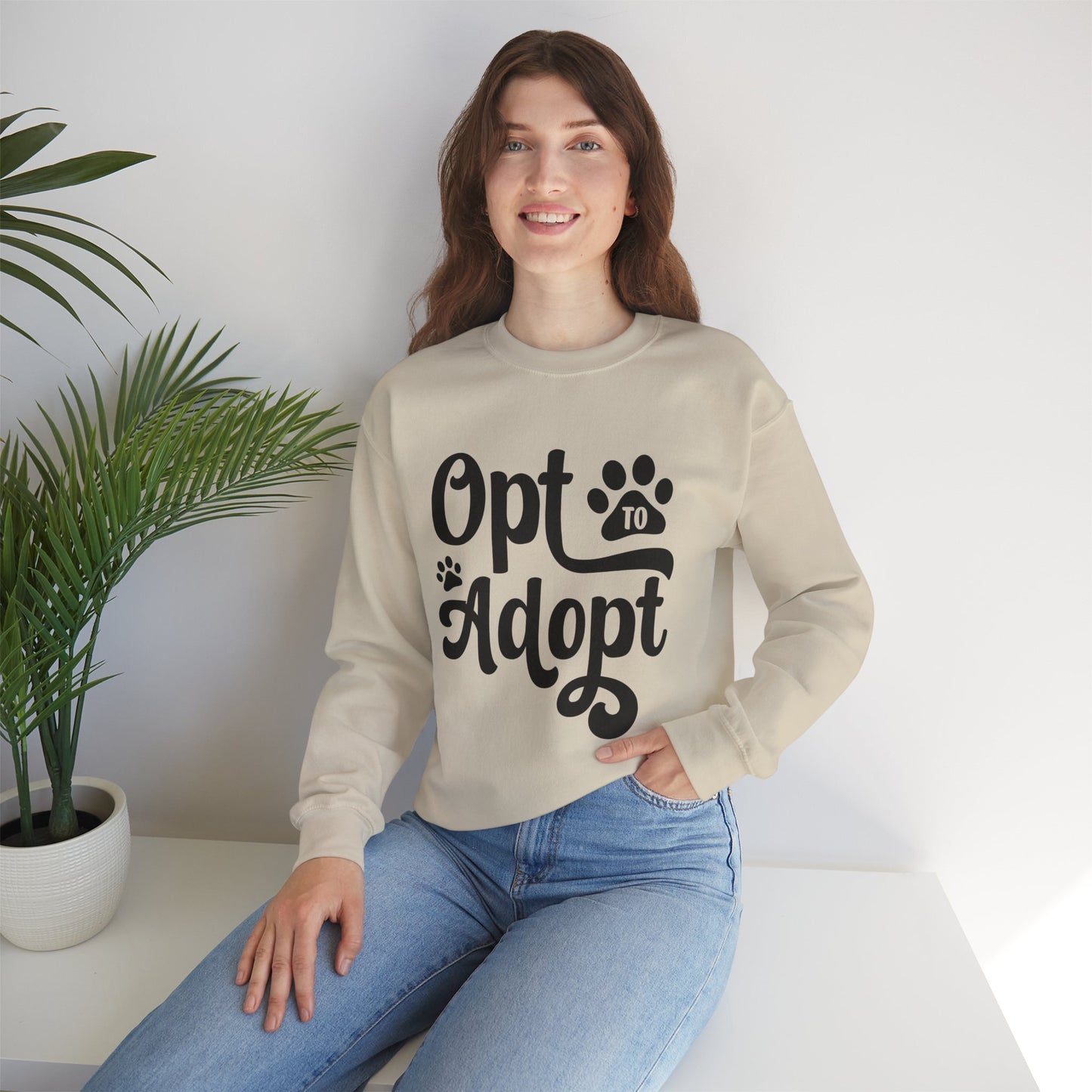 Opt to Adopt Sweatshirt
