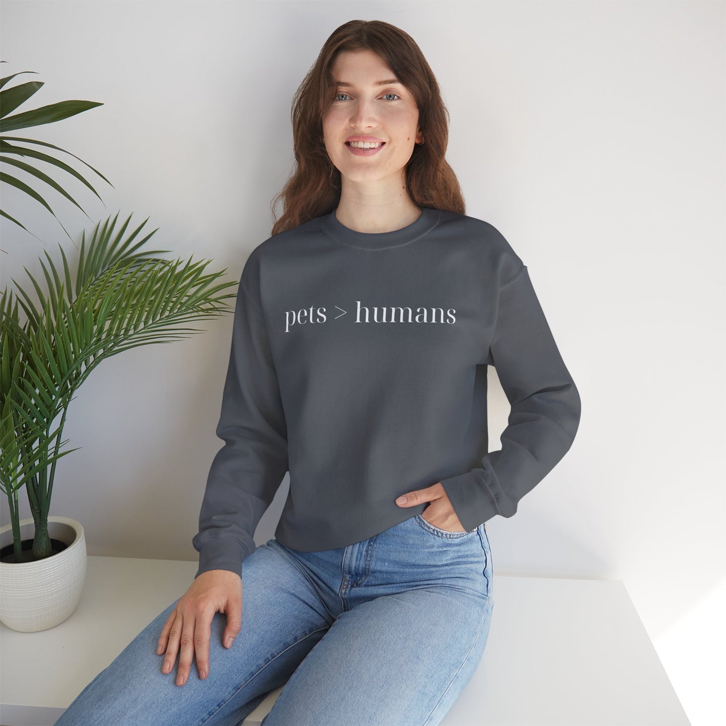 Pets > Humans Sweatshirt