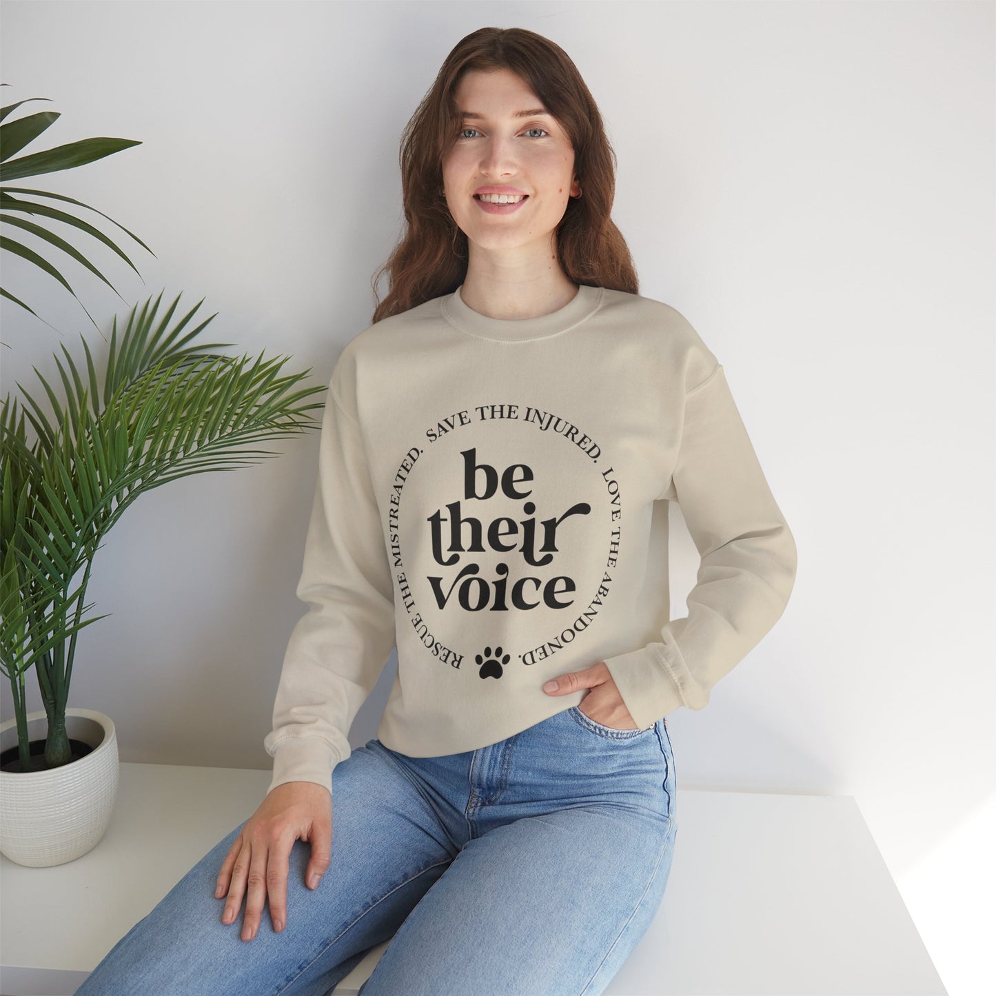 Be Their Voice Sweatshirt