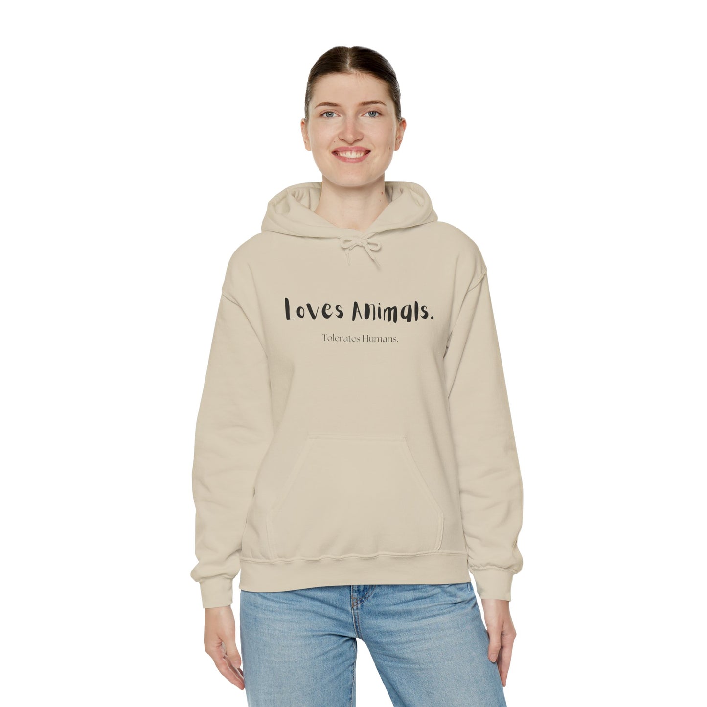Tolerates Humans Hoodie