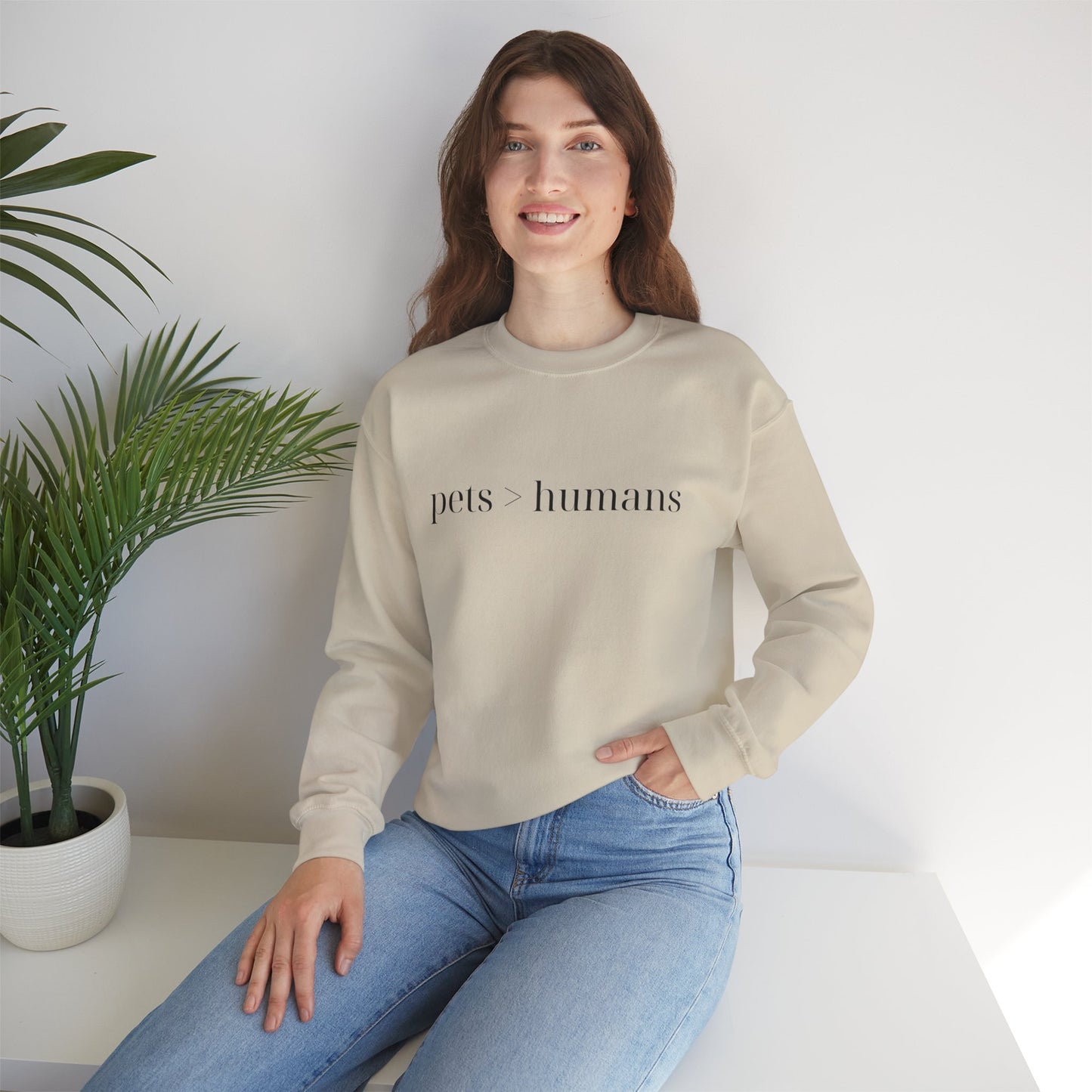 Pets > Humans Sweatshirt