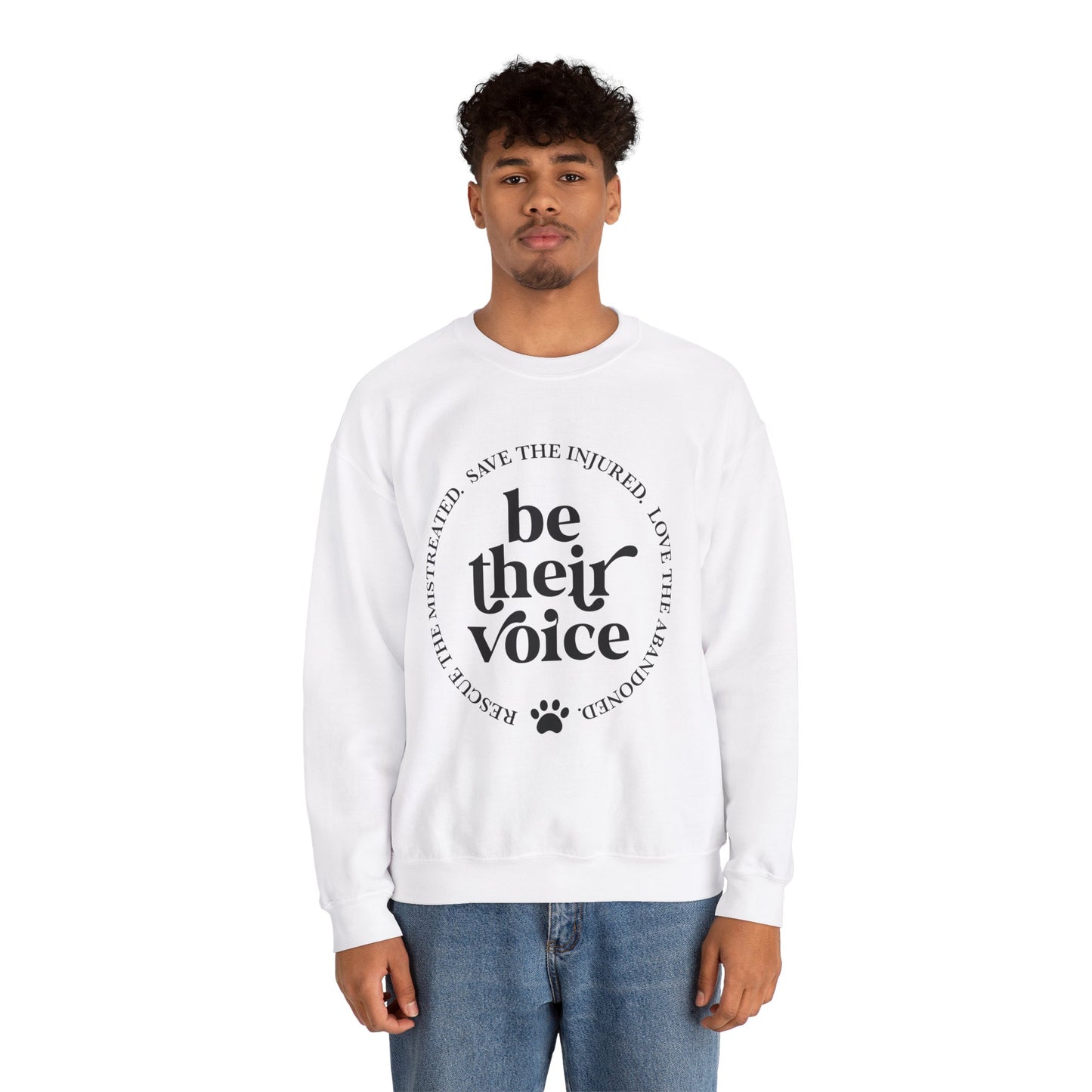 Be Their Voice Sweatshirt
