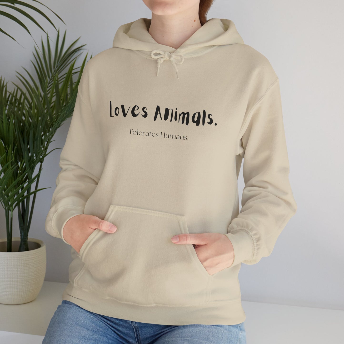 Tolerates Humans Hoodie