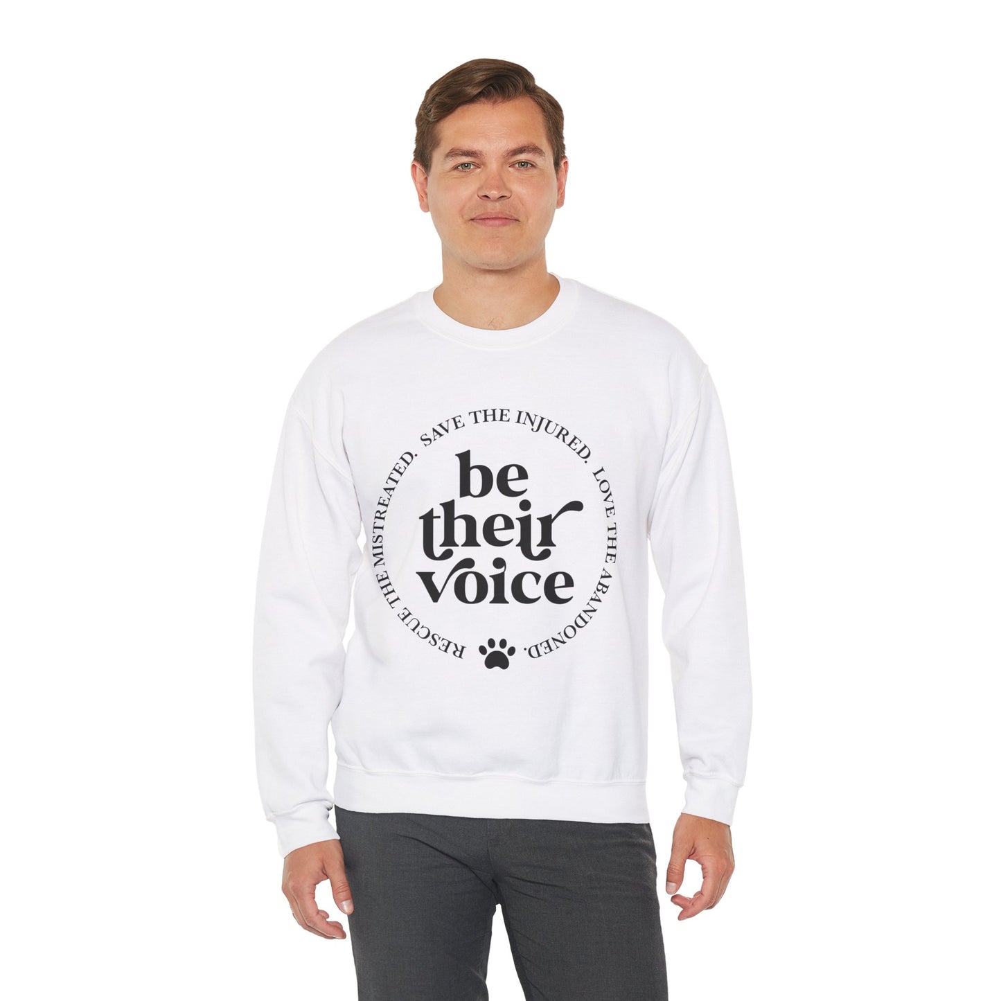 Be Their Voice Sweatshirt