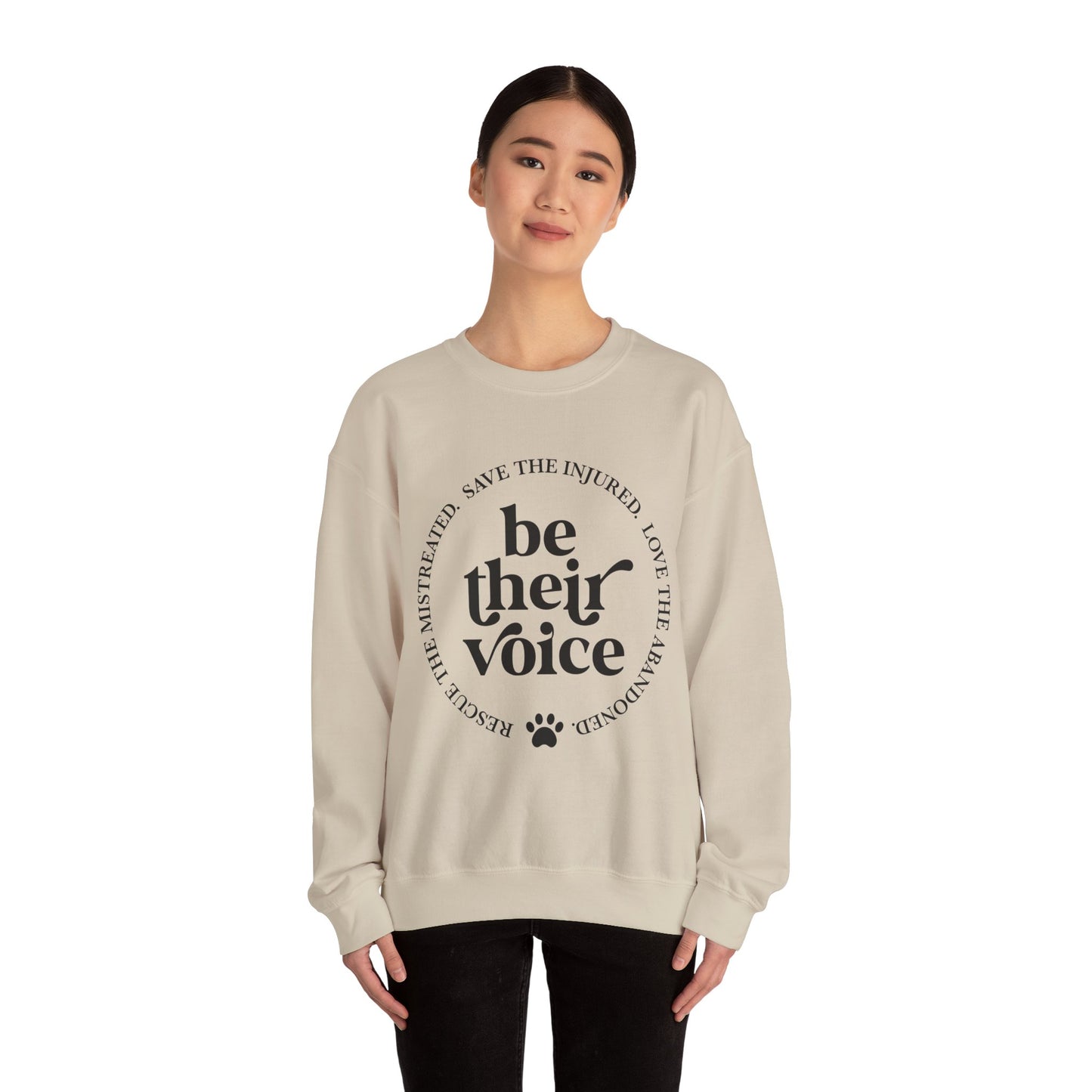 Be Their Voice Sweatshirt