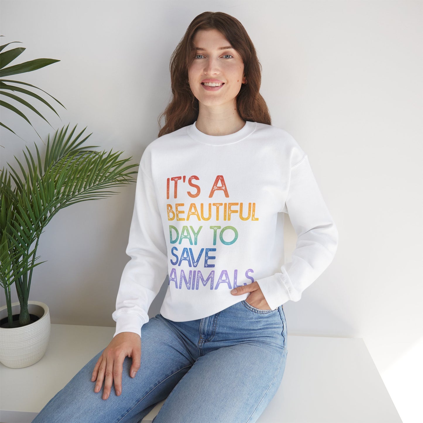 Save Animals Sweatshirt