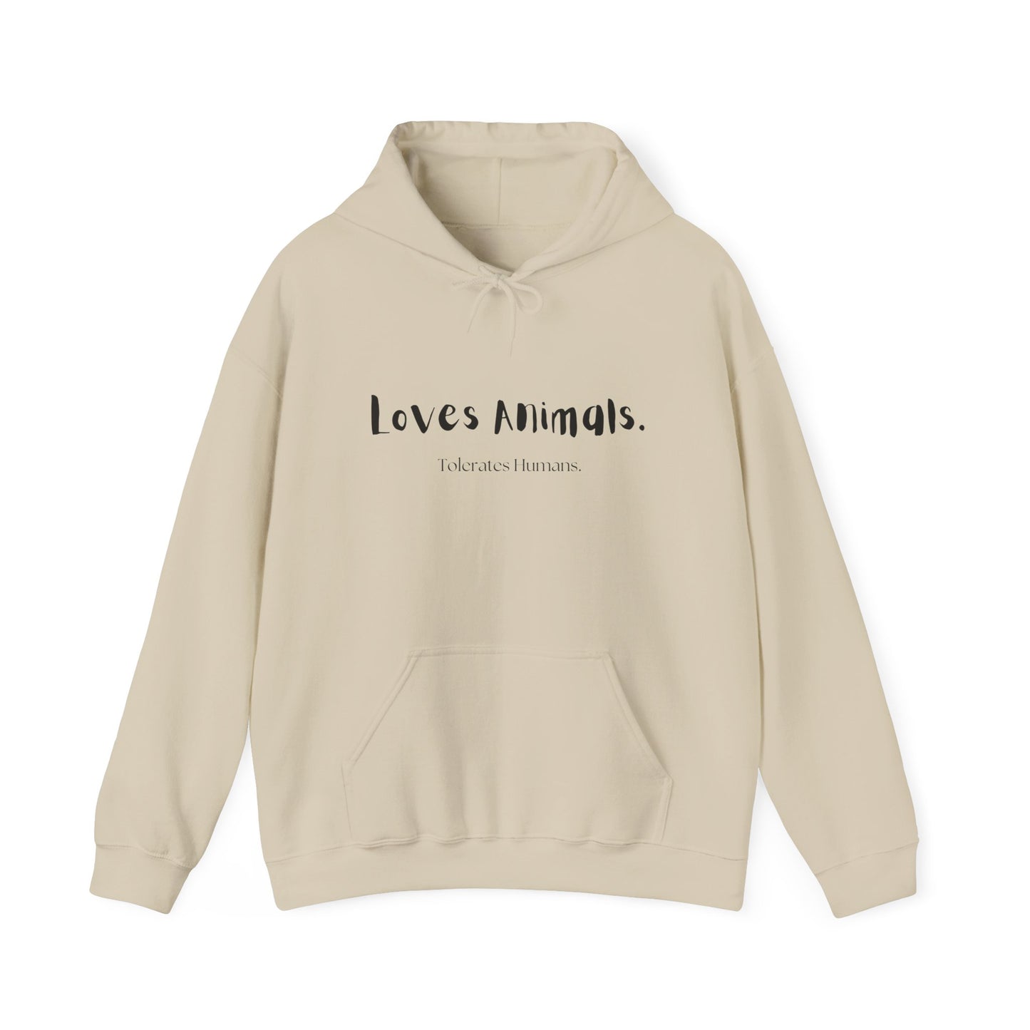 Tolerates Humans Hoodie