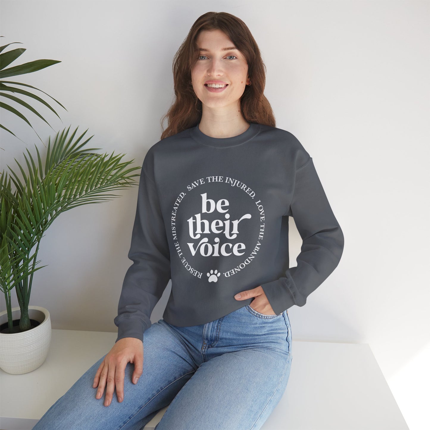 Be Their Voice Sweatshirt
