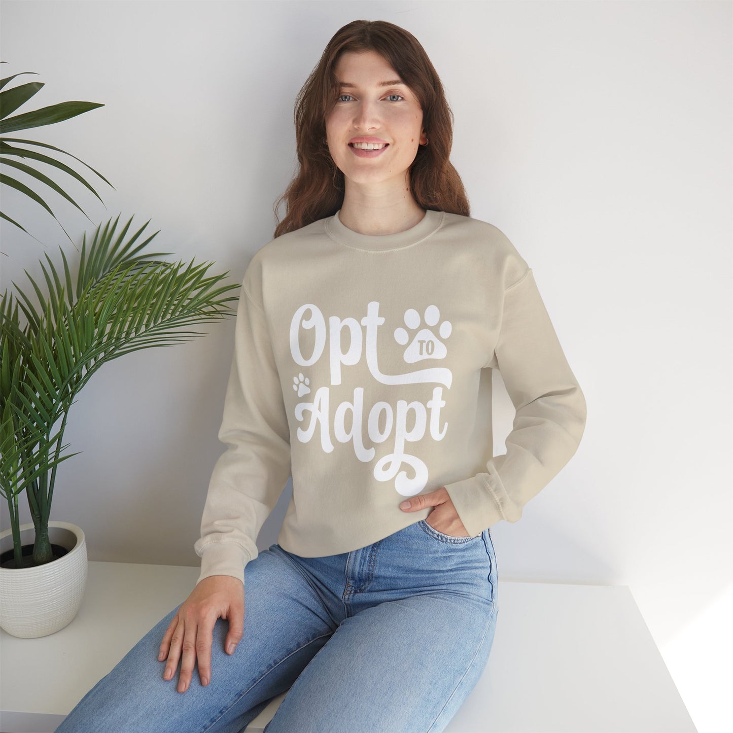 Opt to Adopt Sweatshirt
