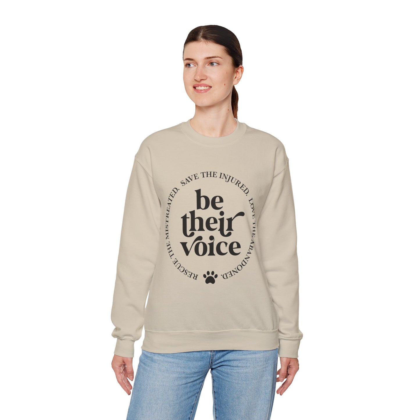 Be Their Voice Sweatshirt