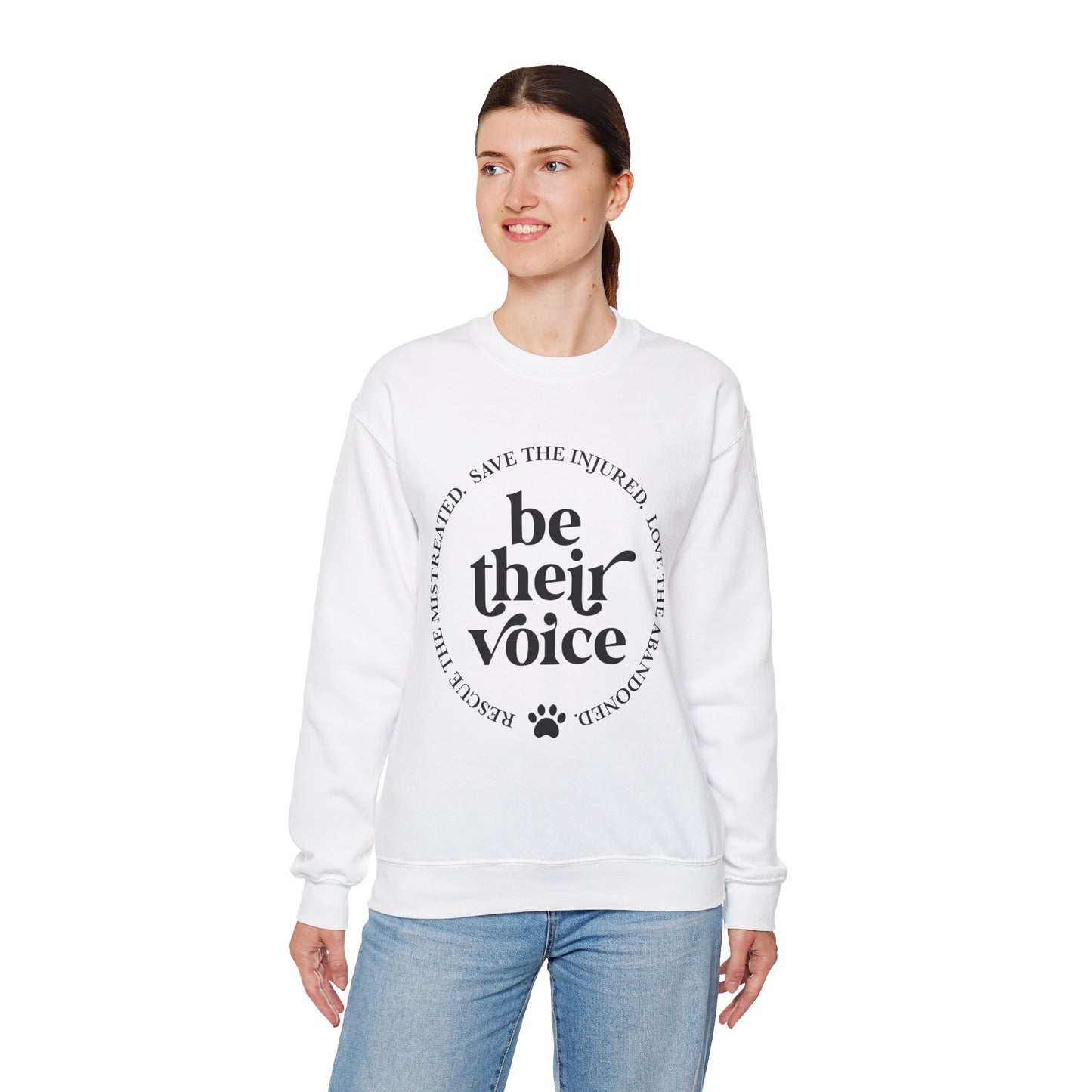 Be Their Voice Sweatshirt