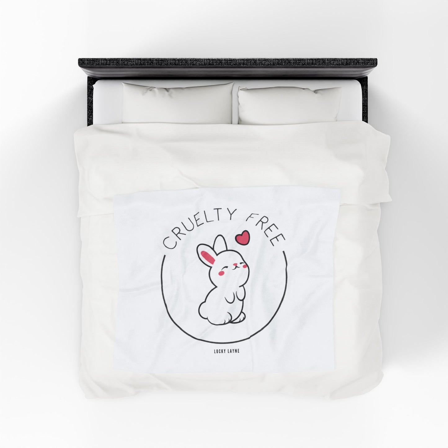 Cruelty Free Velveteen Plush Blanket