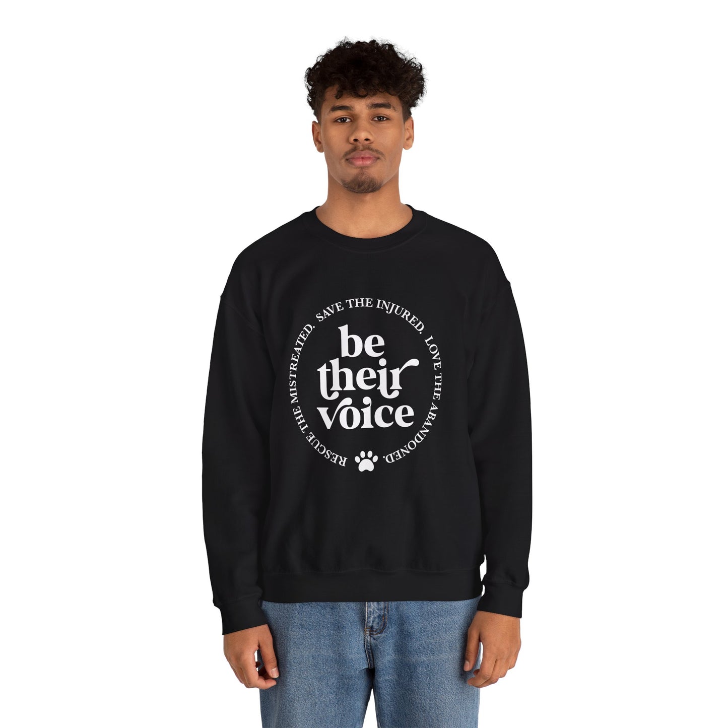 Be Their Voice Sweatshirt