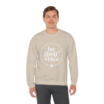 Be Their Voice Sweatshirt