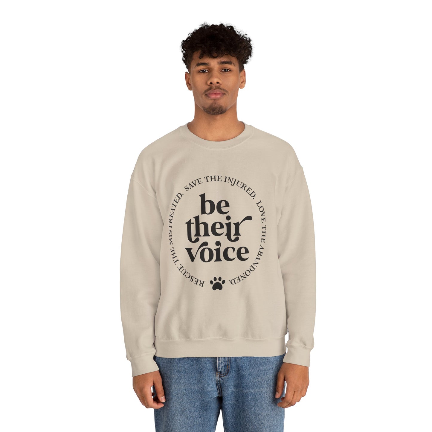 Be Their Voice Sweatshirt