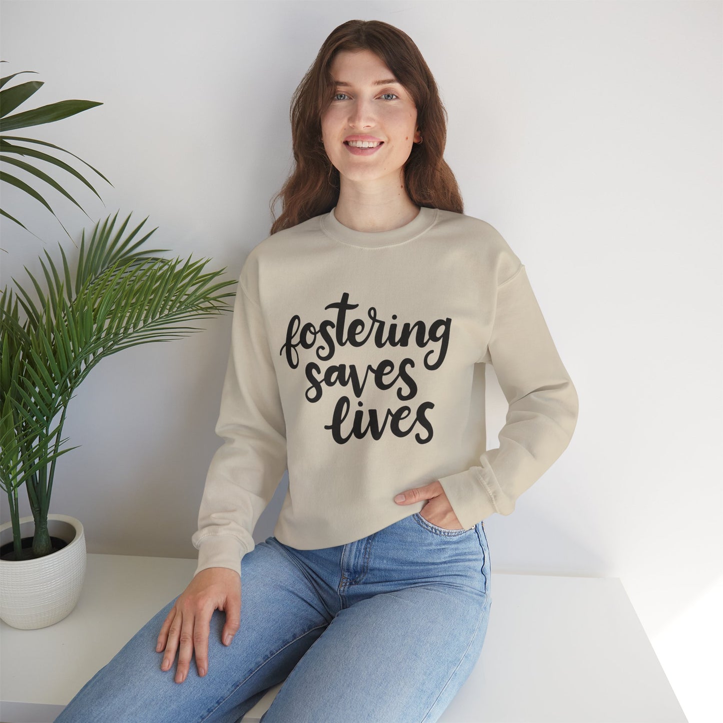 Fostering Saves Lives Sweatshirt