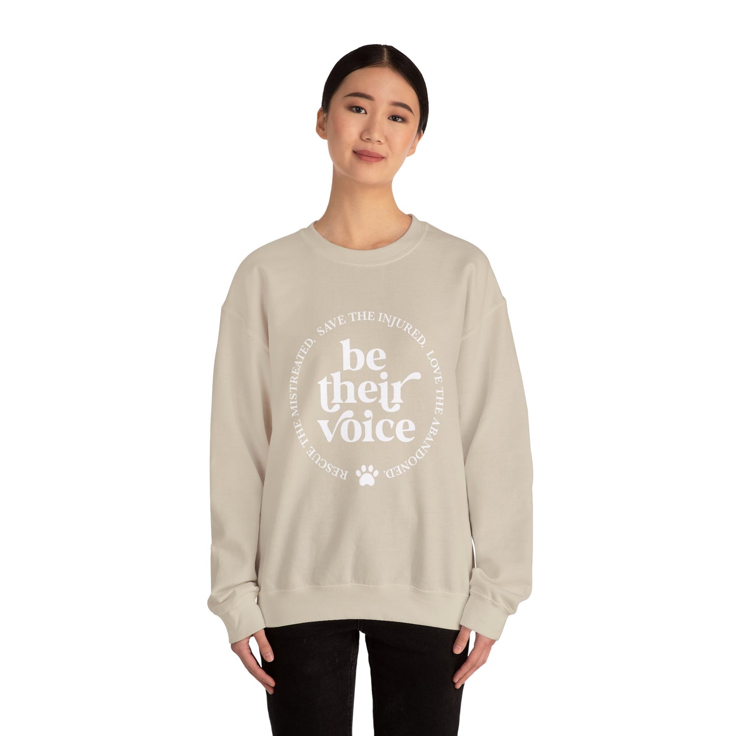 Be Their Voice Sweatshirt