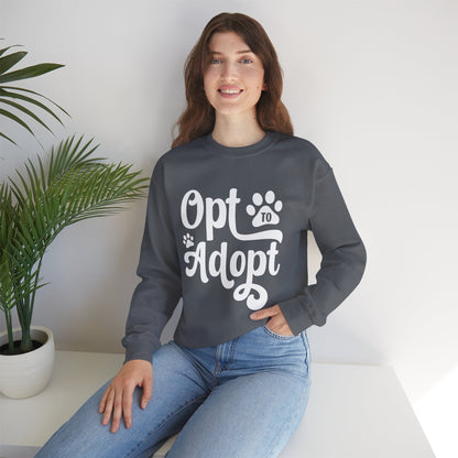 Opt to Adopt Sweatshirt