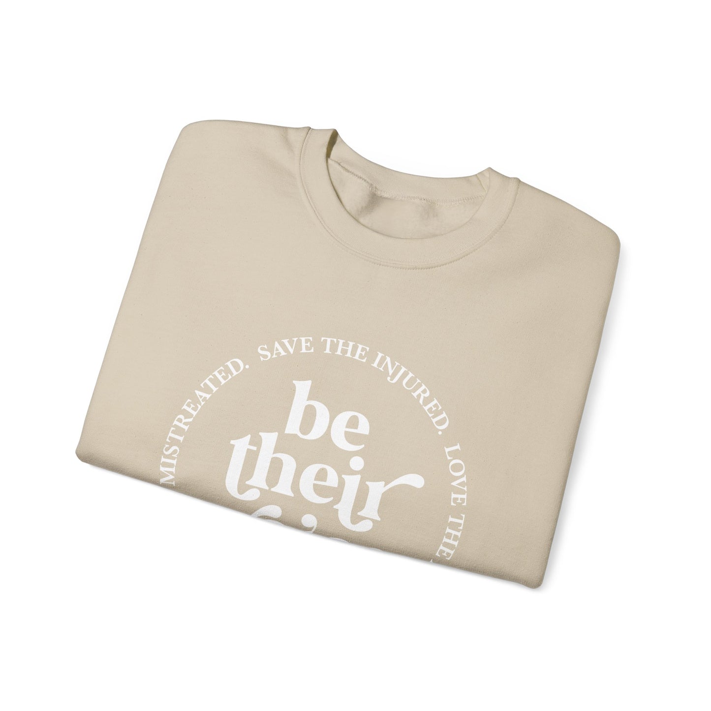 Be Their Voice Sweatshirt