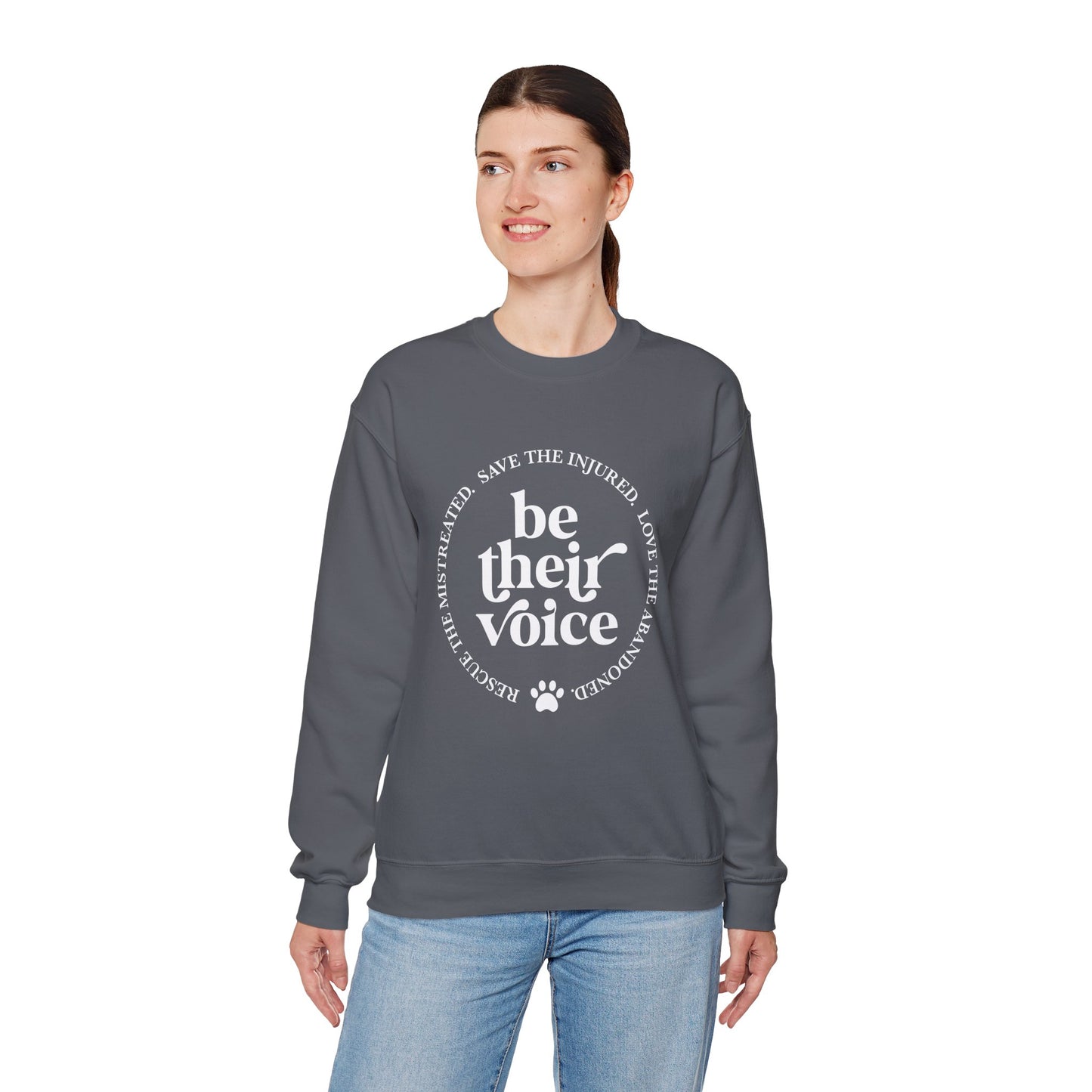 Be Their Voice Sweatshirt