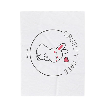 Cruelty Free Velveteen Plush Blanket