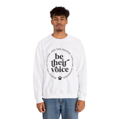 Be Their Voice Sweatshirt