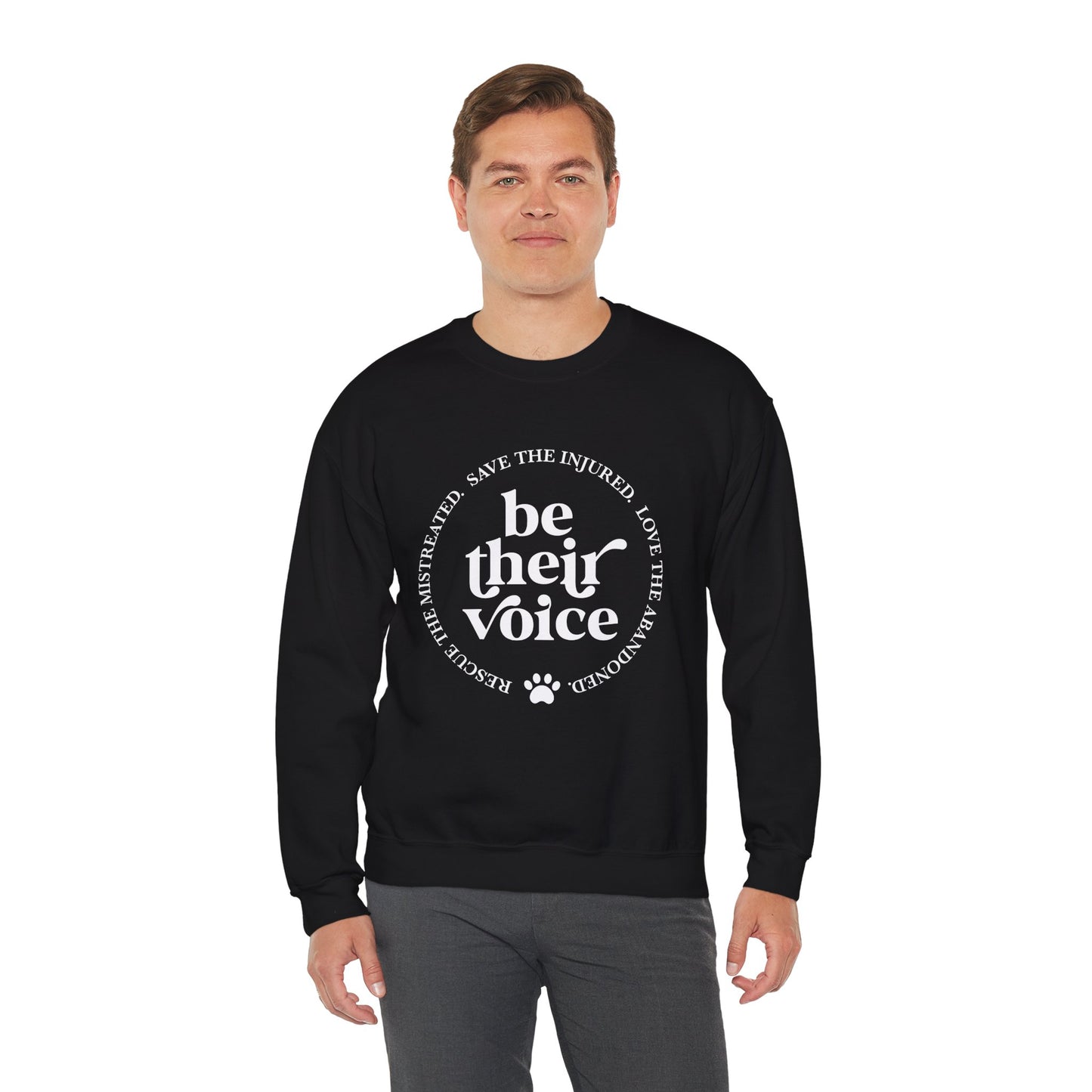 Be Their Voice Sweatshirt