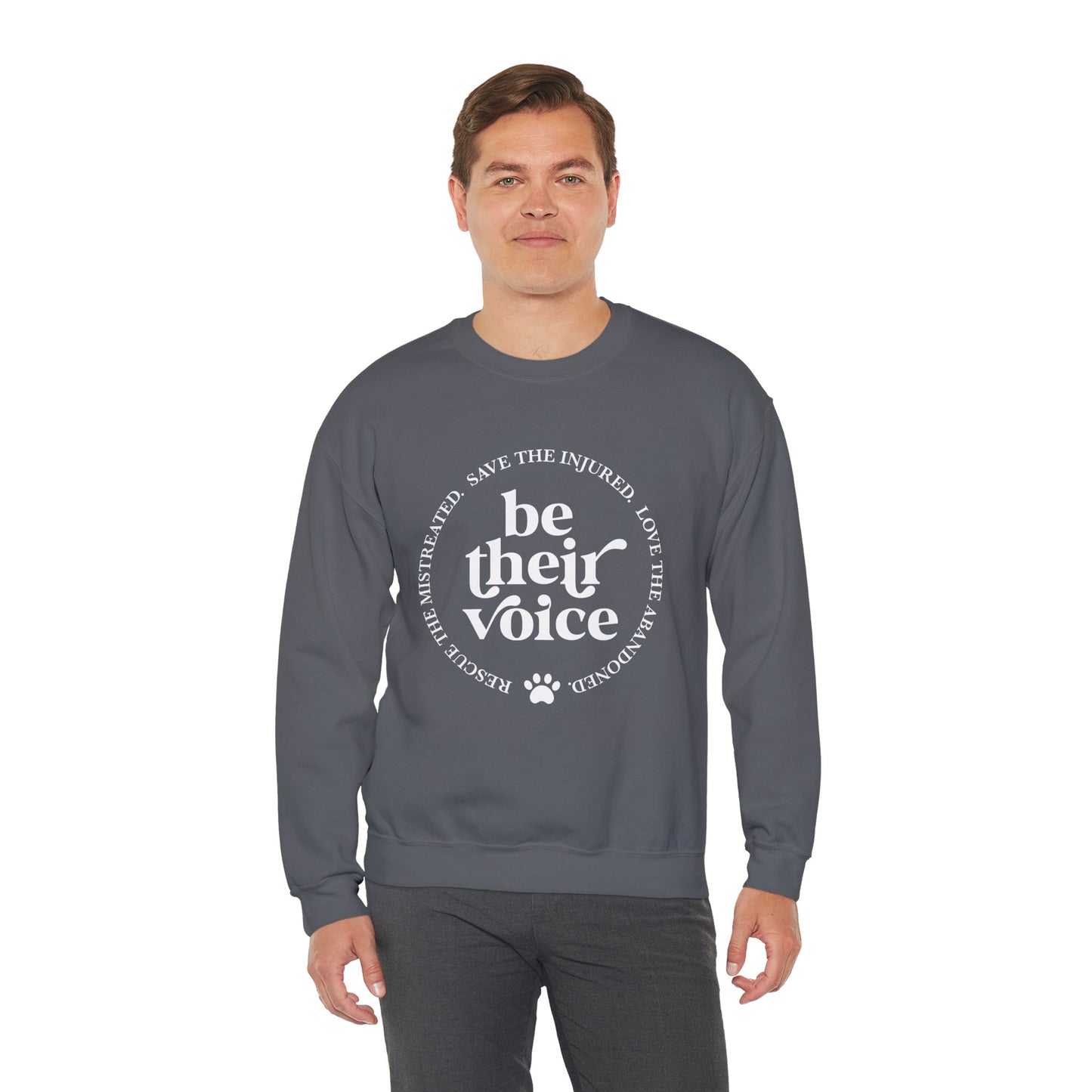 Be Their Voice Sweatshirt