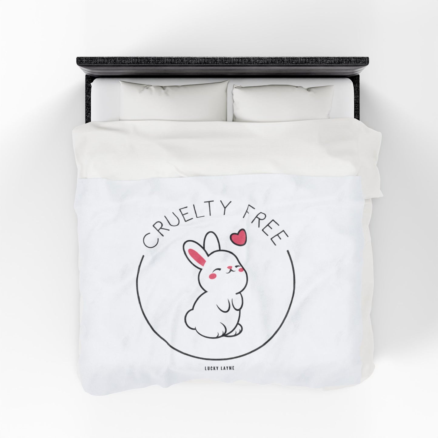 Cruelty Free Velveteen Plush Blanket