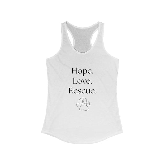 Hope Love Rescue Tank